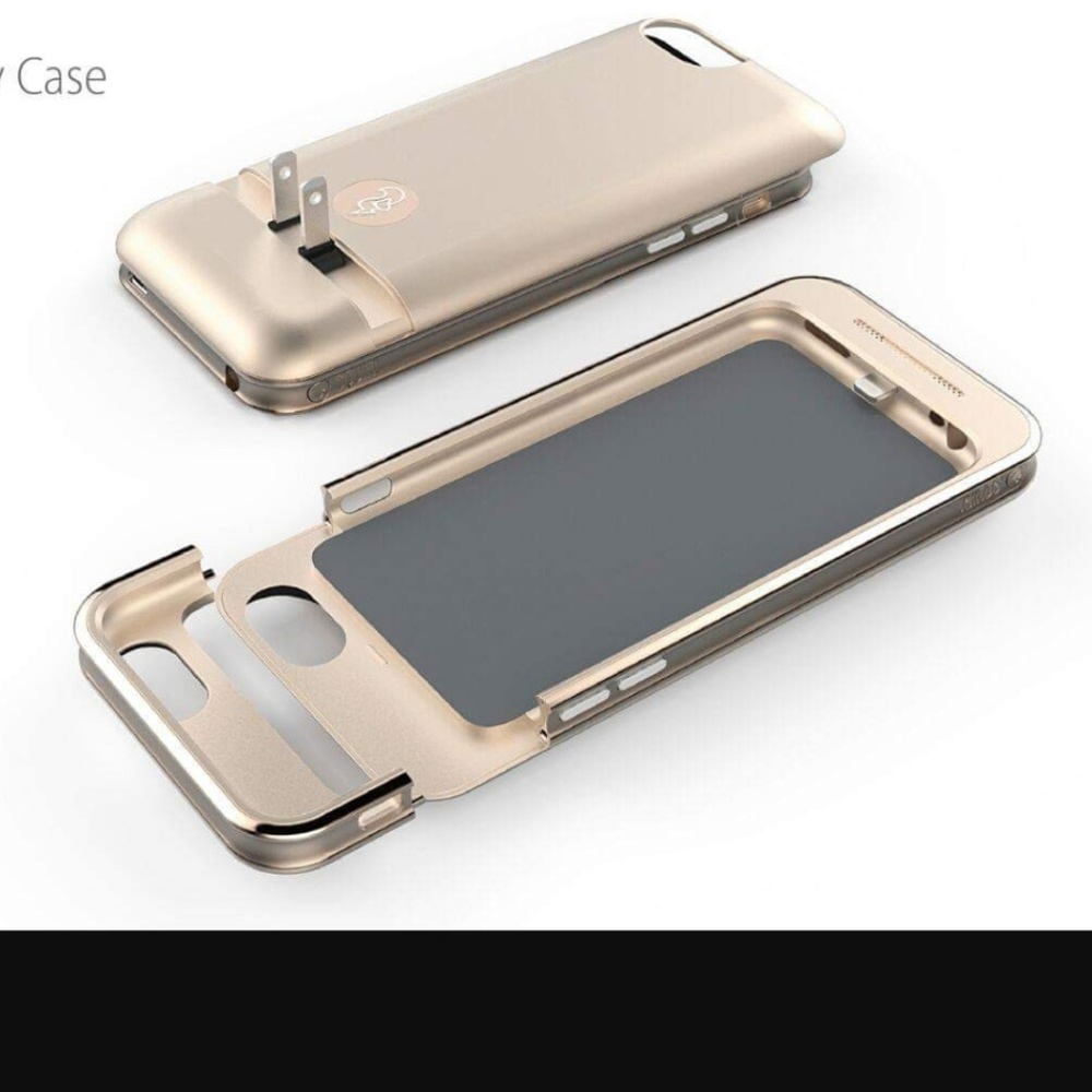 SQUIRL iPhone 6/6S Battery Case - Built-In Charger